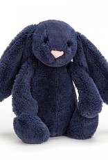 Jellycat Bashful Navy Bunny: Medium 12"