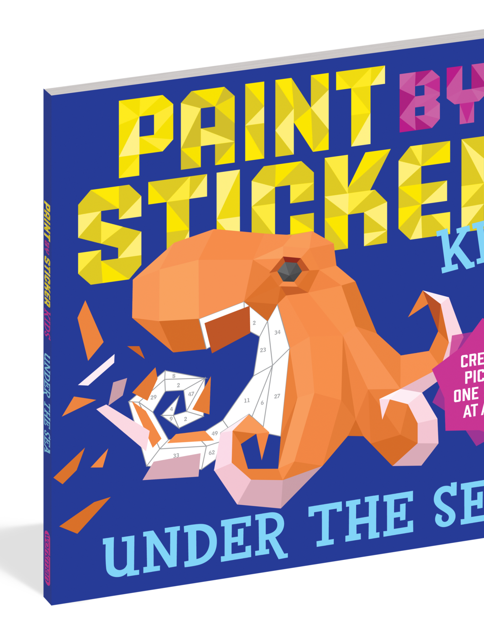 Workman Publishing Paint by Sticker Kids: Under the Sea