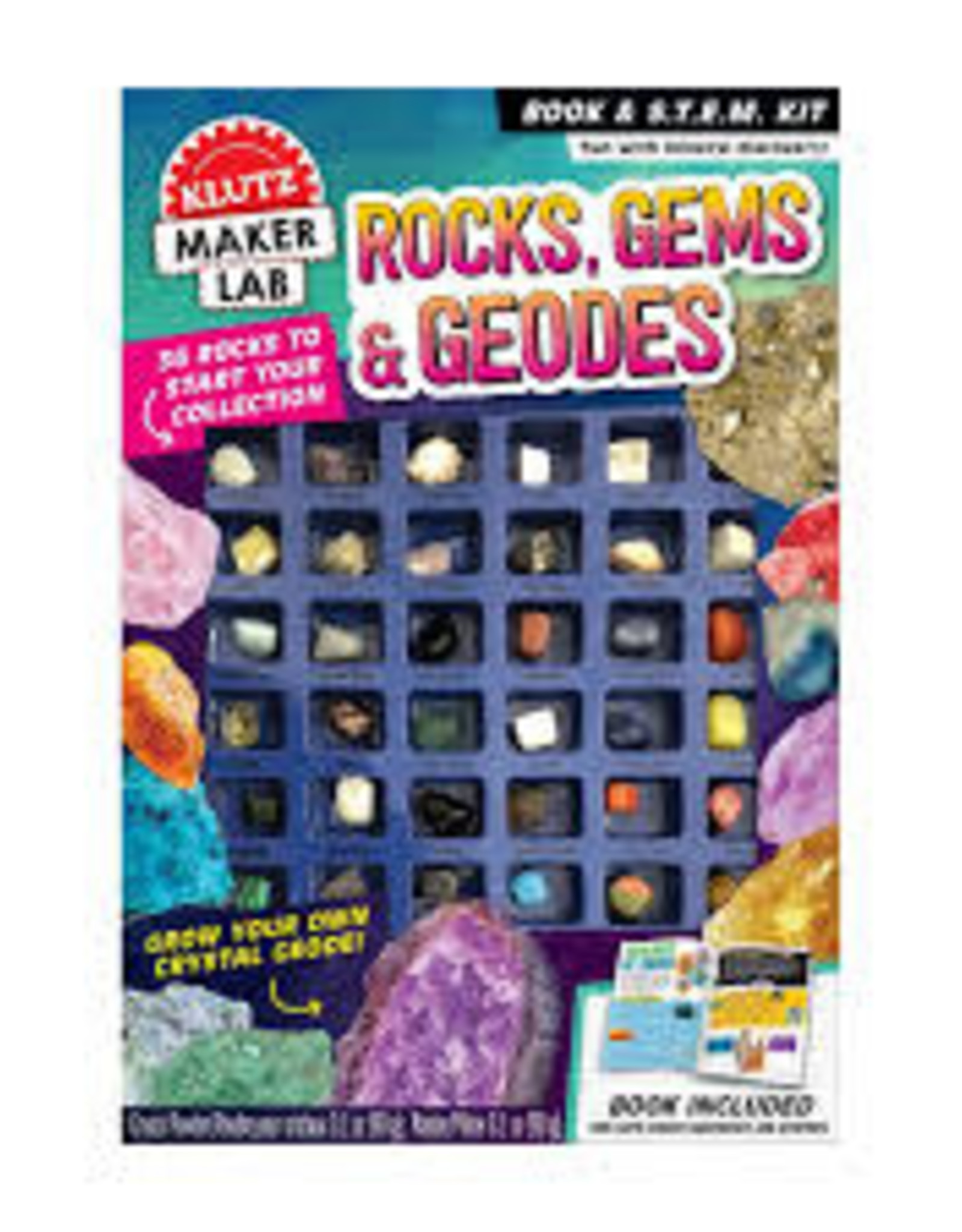 Klutz Maker Lab: Rocks, Gems & Geodes