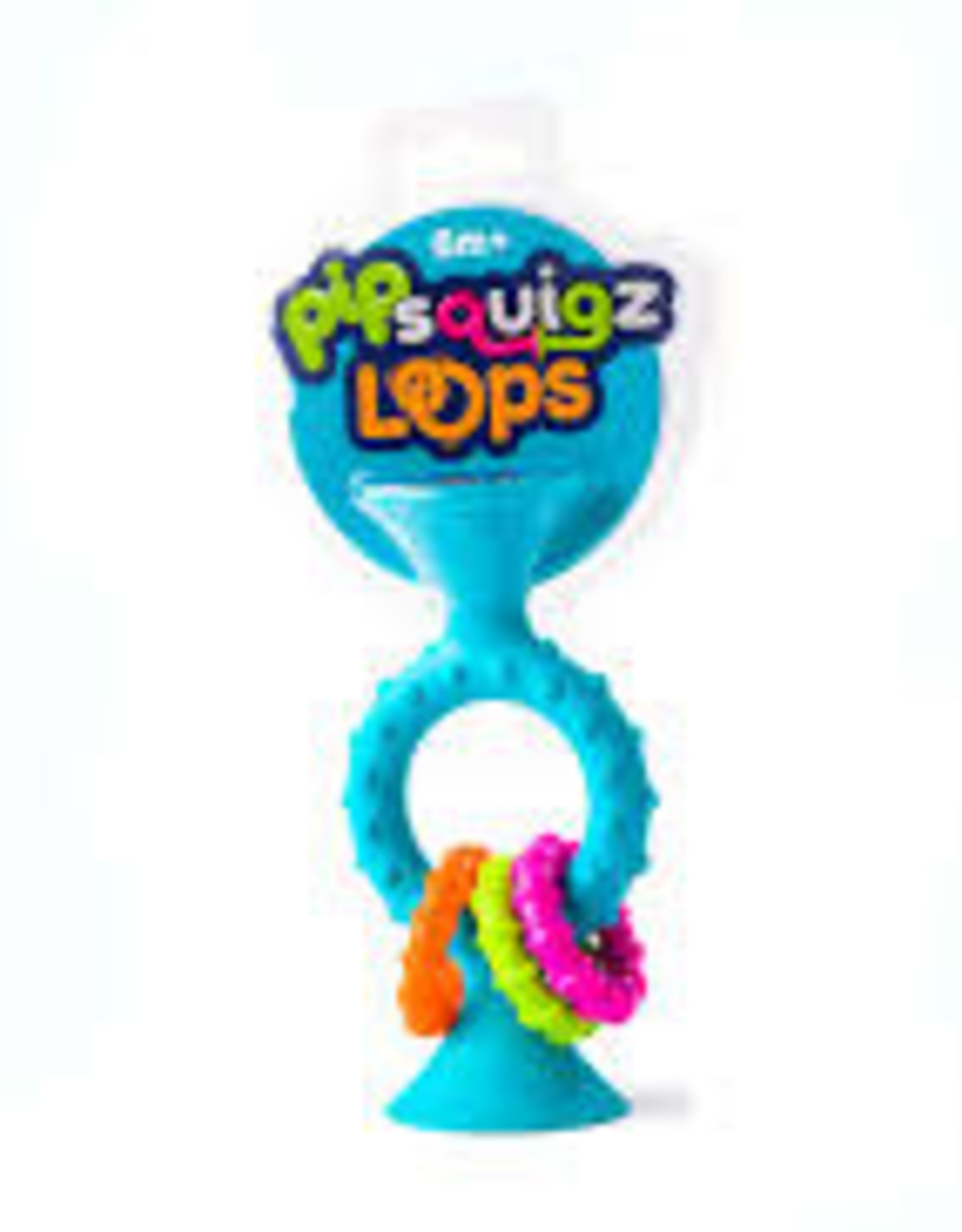Fat Brain Toy Co Pip Squigz Loops: Teal