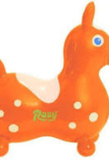 Kettler Rody Horse: Orange w/Pump