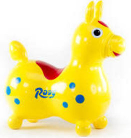 Kettler Rody Horse: Yellow w/Pump