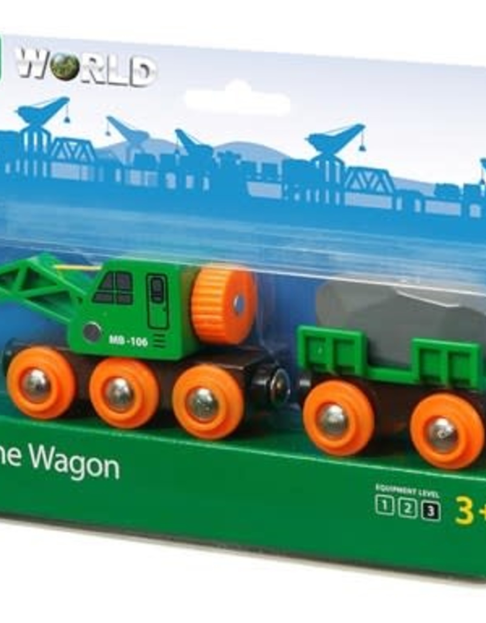 Ravensburger BRIO Clever Crane Wagon