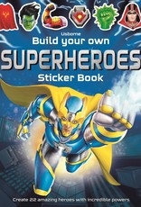 Usborne Sticker Book: Build Your Own Superheroes