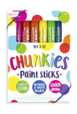 Ooly Chunkies Paint Sticks: Set of 12