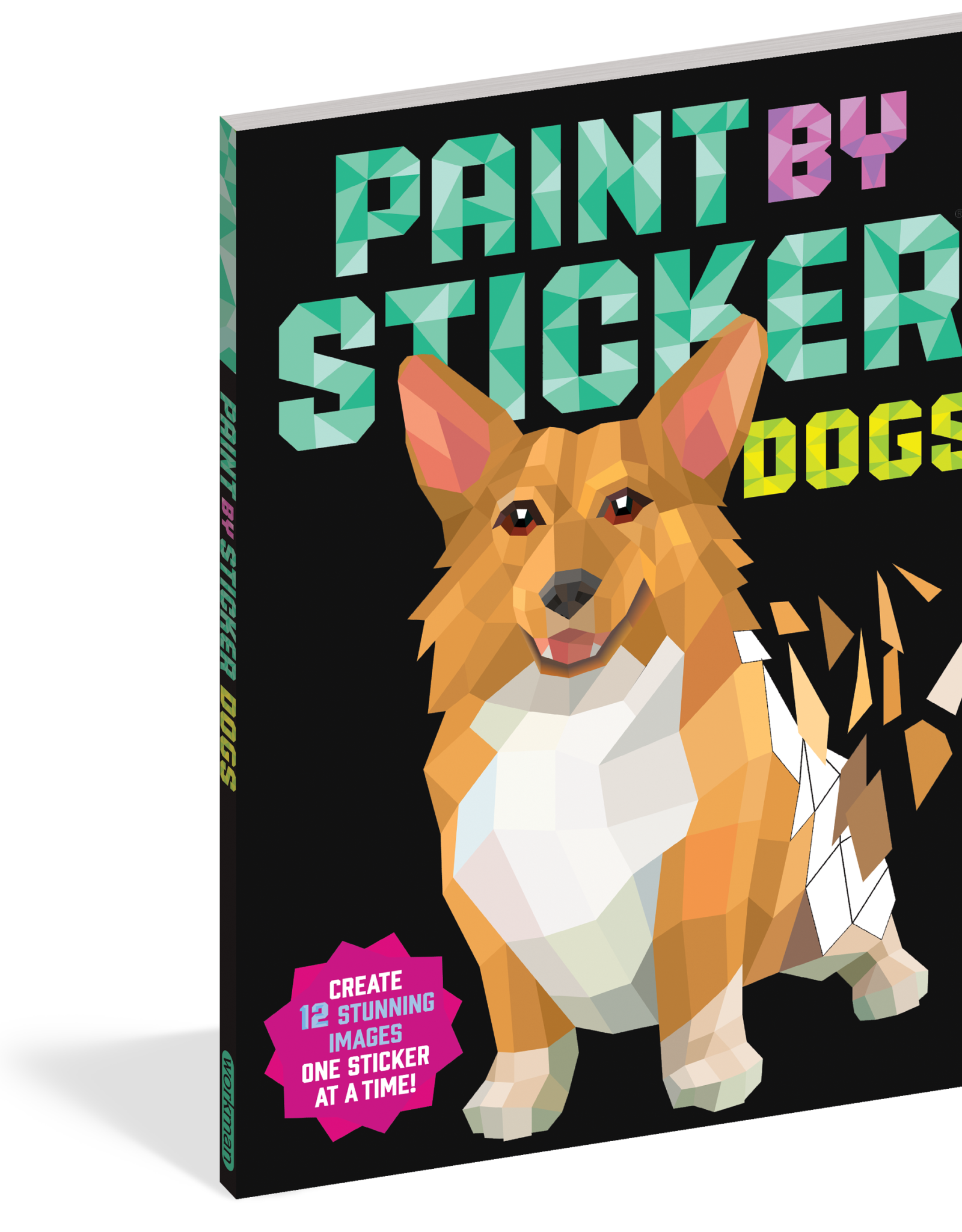 Workman Publishing Paint By Sticker: Dogs