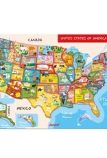 Janod Magnetic USA Map