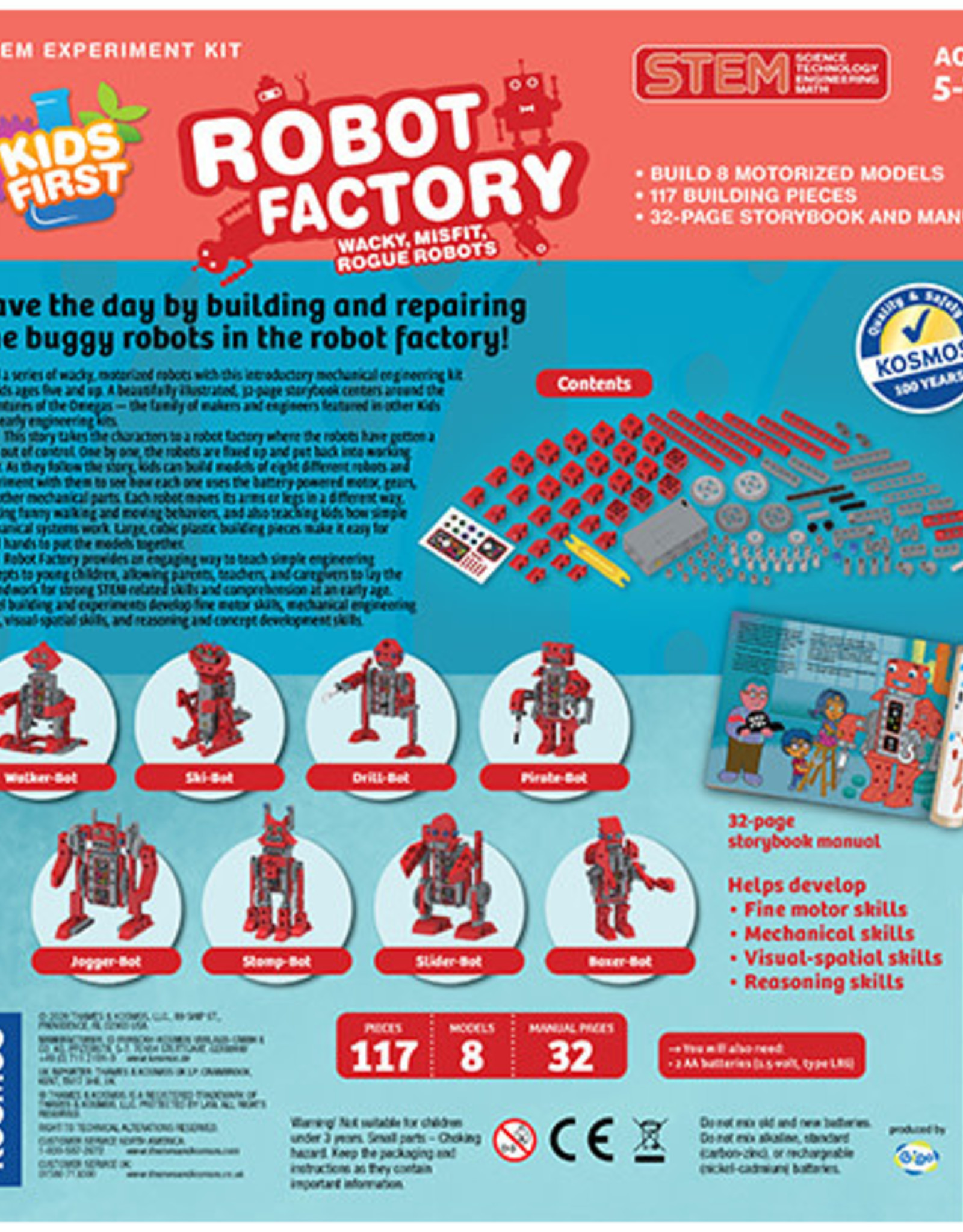 Thames & Kosmos Kids First Robot Factory