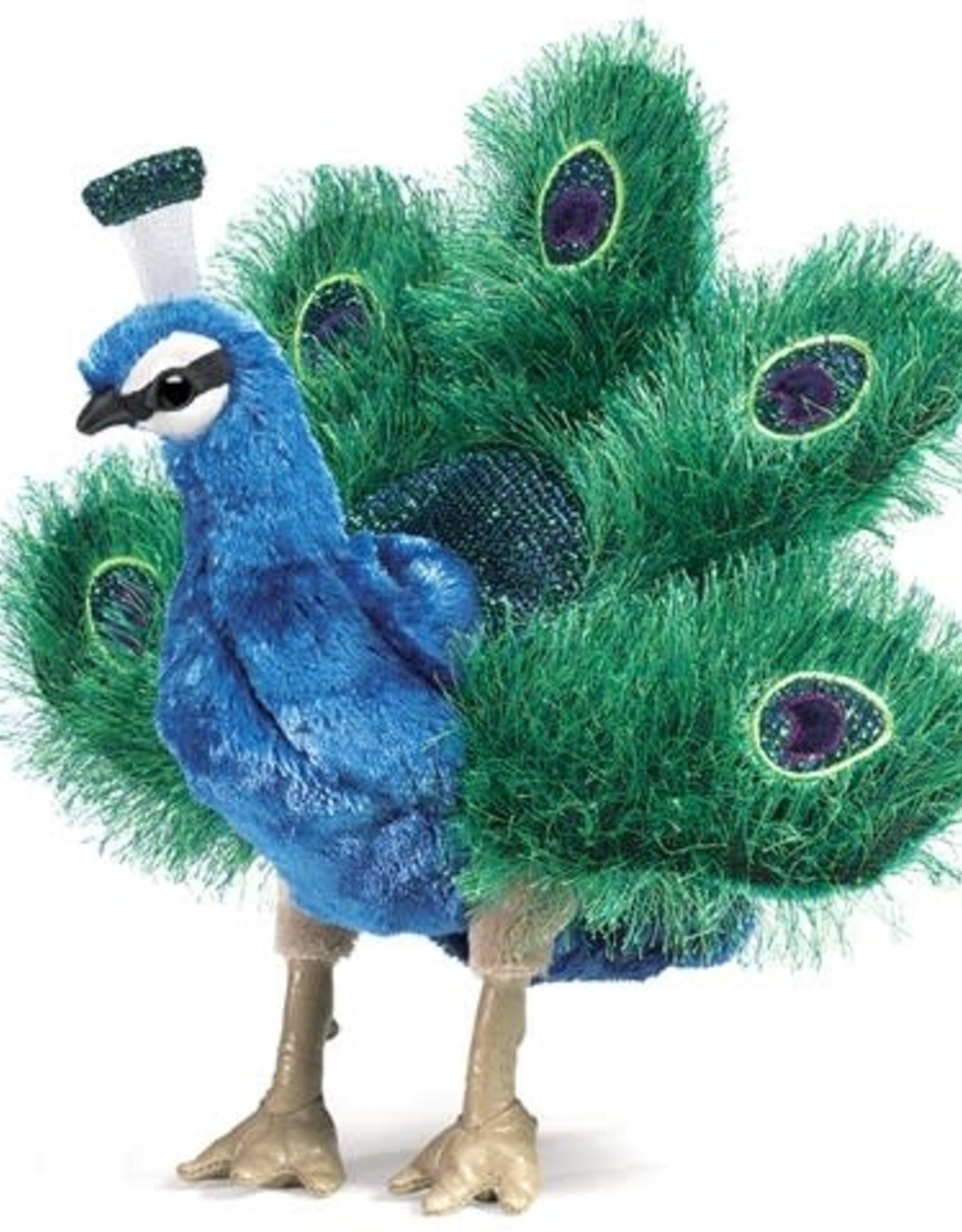 Folkmanis Puppet: Small Peacock