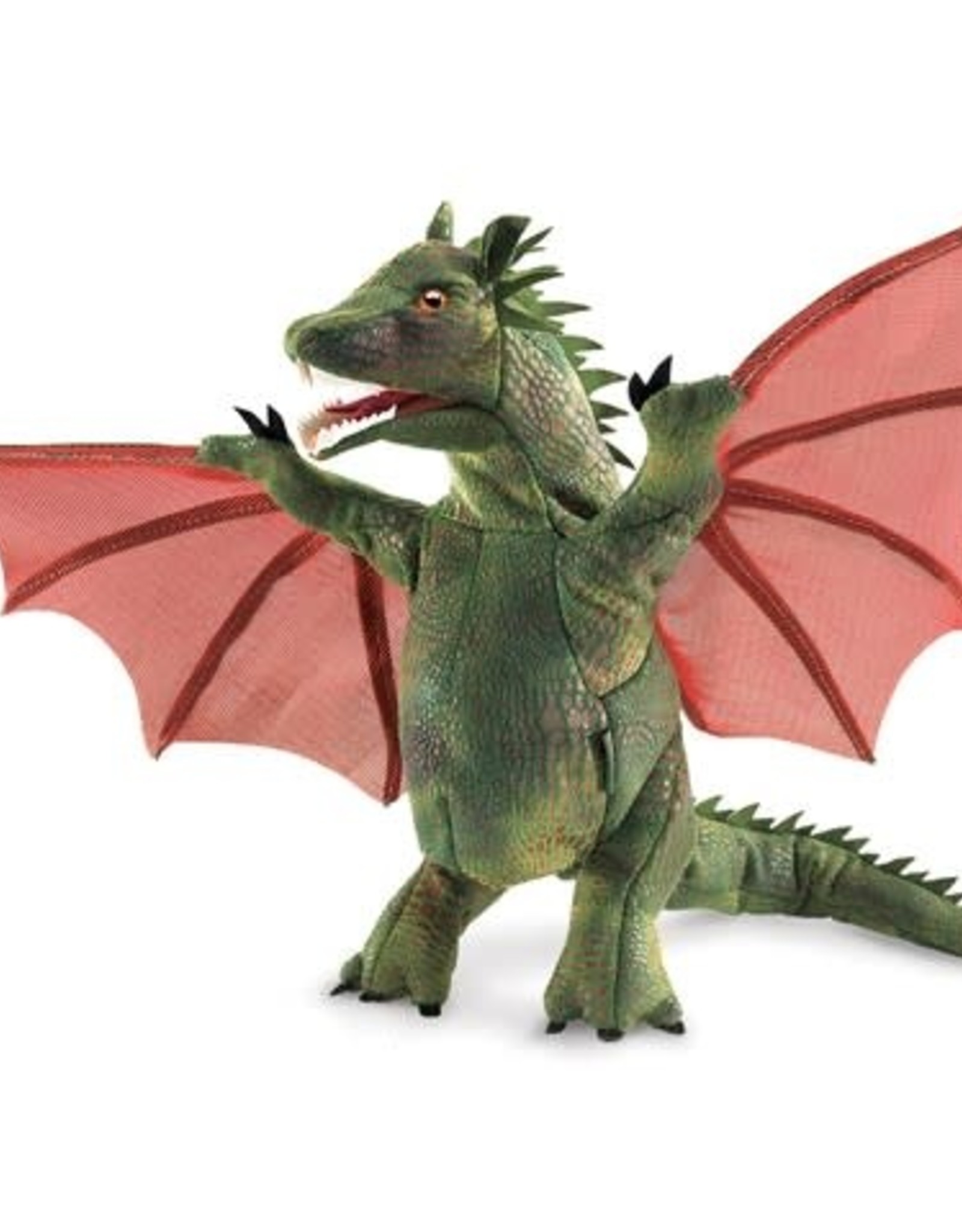 Folkmanis Puppet: Winged Dragon