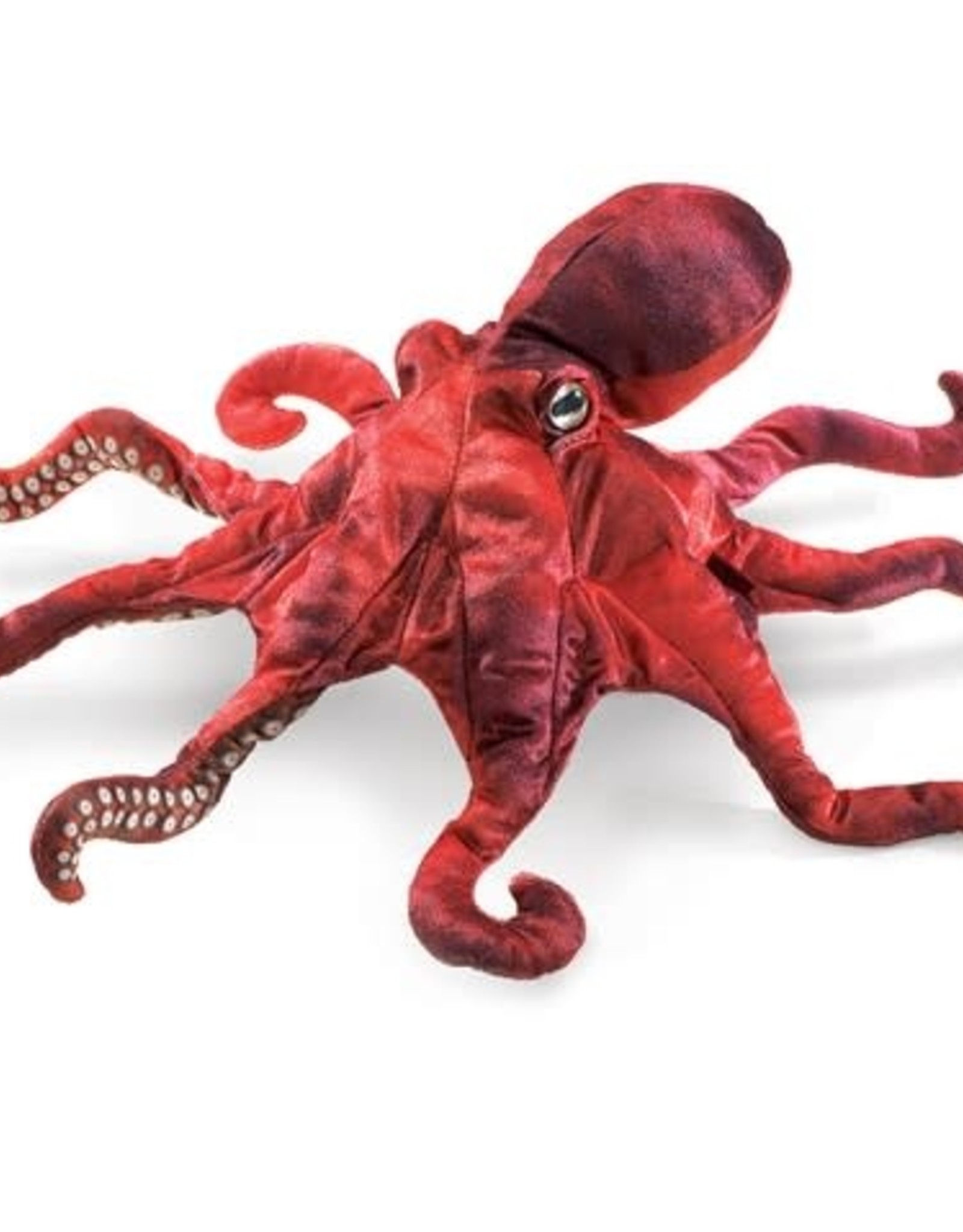Folkmanis Puppet: Red Octopus