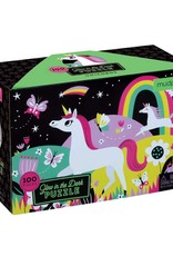Chronicle Books 100pc Puzzle: Glow Unicorns