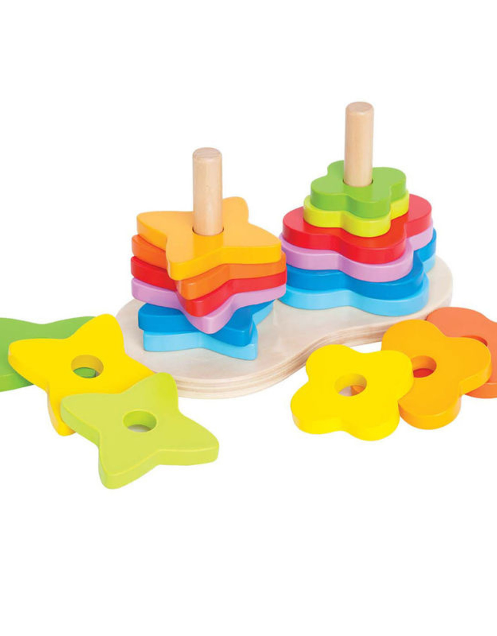 Hape Double Rainbow Stacker