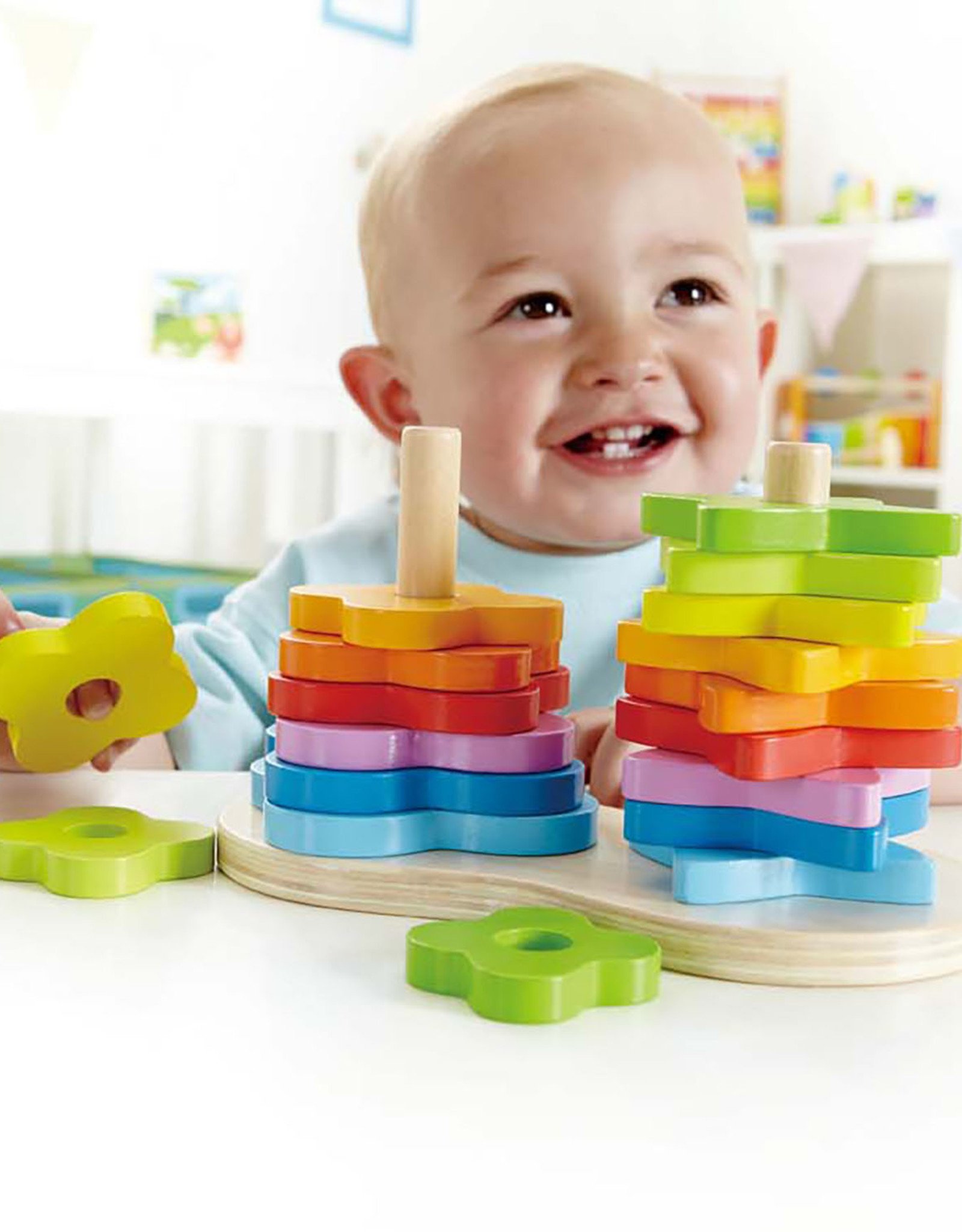 Hape Double Rainbow Stacker