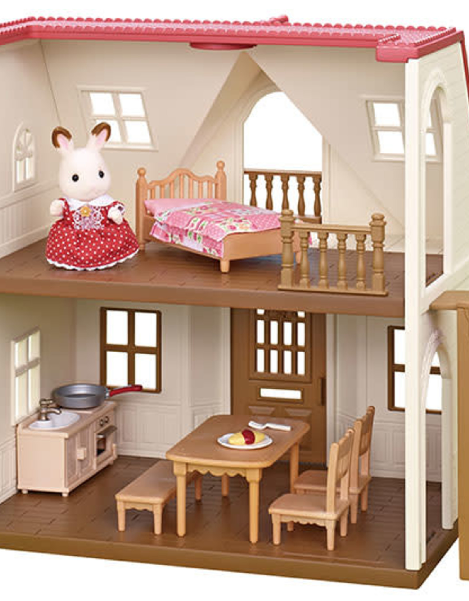 Epoch Everlasting Play Red Roof Cozy Cottage Starter Home