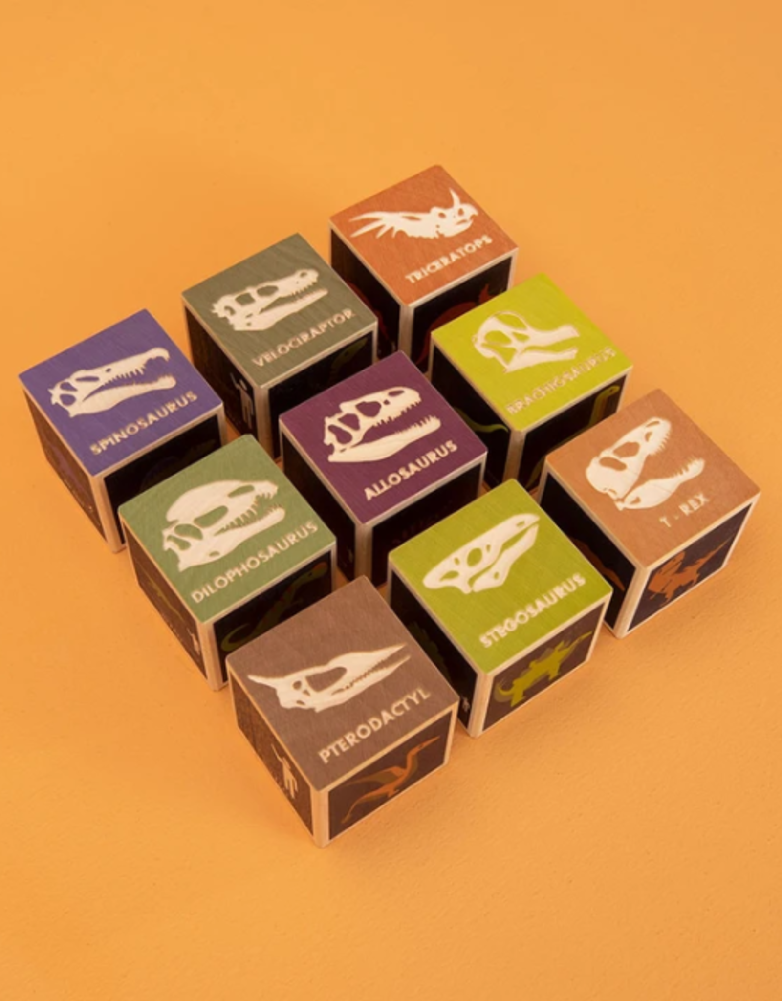 Uncle Goose Dinosaur Blocks