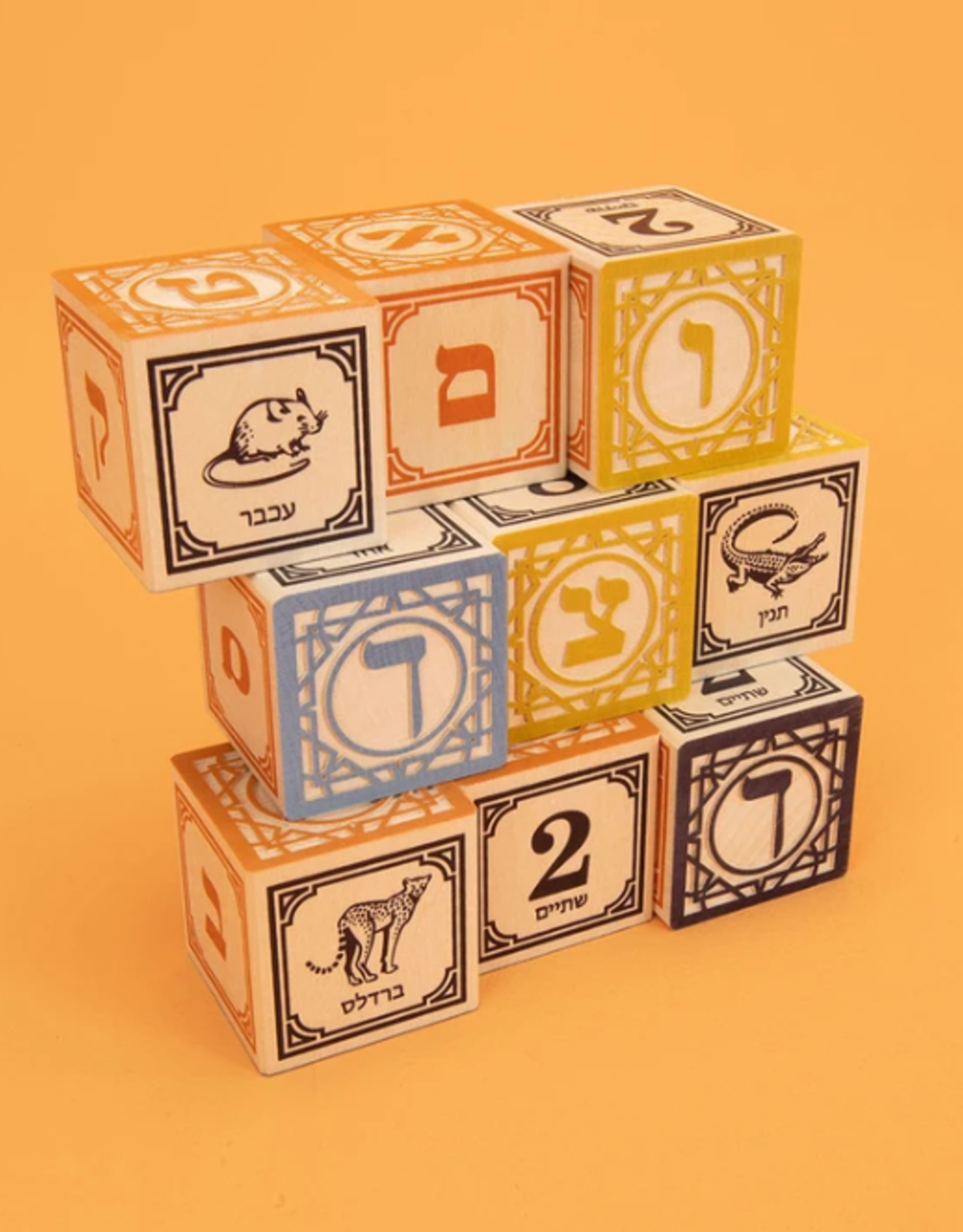 Uncle Goose Hebrew Blocks