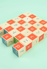 Uncle Goose Braille Alphabet Blocks