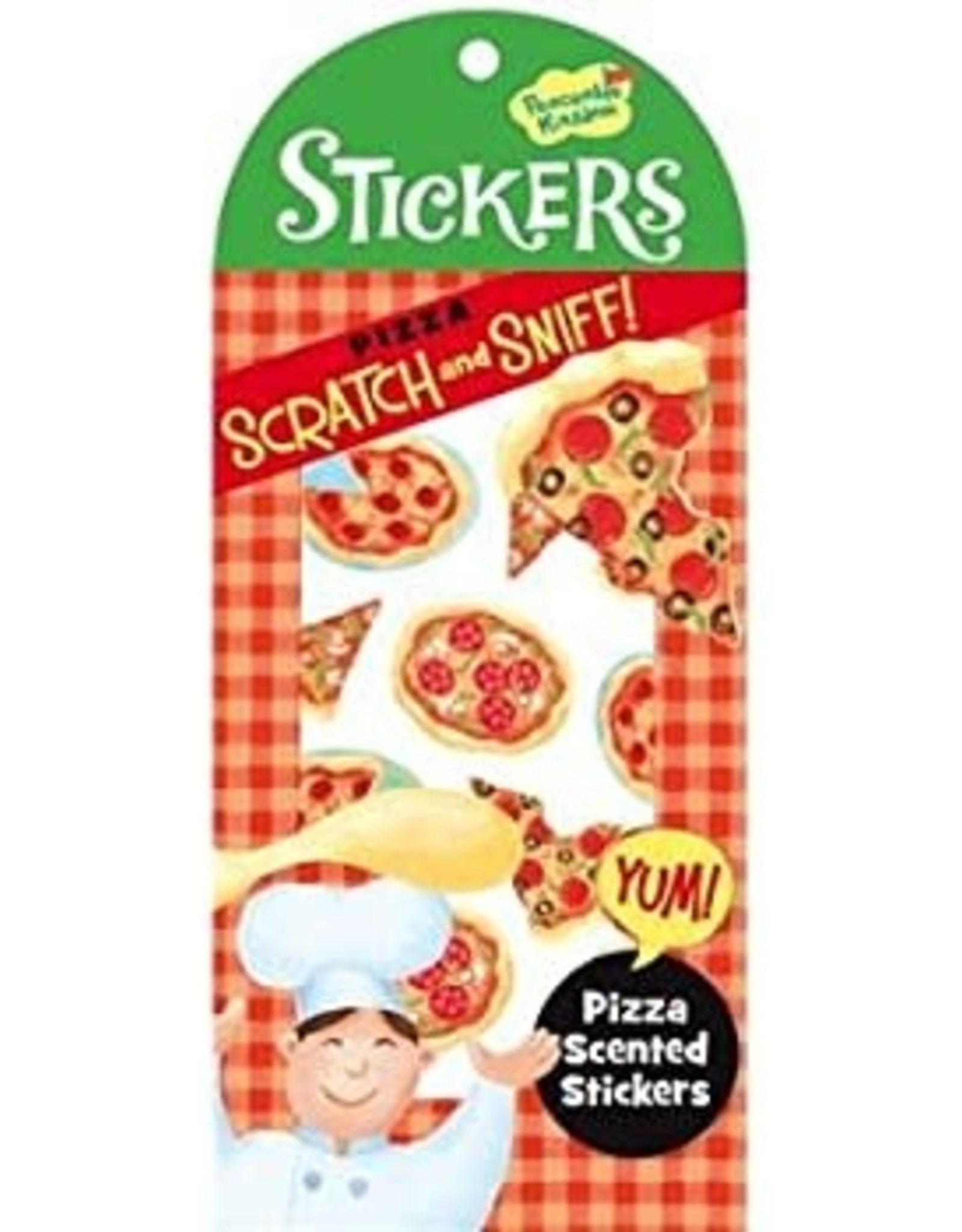 Peaceable Kingdom Scratch & Sniff Stickers: Pizza