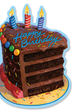 Peaceable Kingdom Chocolate Cake Scratch & Sniff Card