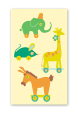 Rock Paper Scissors Enclosure Card: Retro Pull Toys