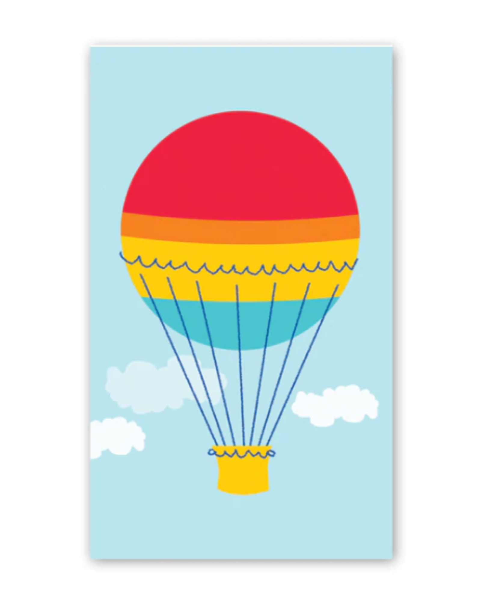Rock Paper Scissors Enclosure Card: Hot Air Balloon
