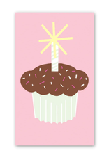 Rock Paper Scissors Enclosure Card: Chocolate Cupcake