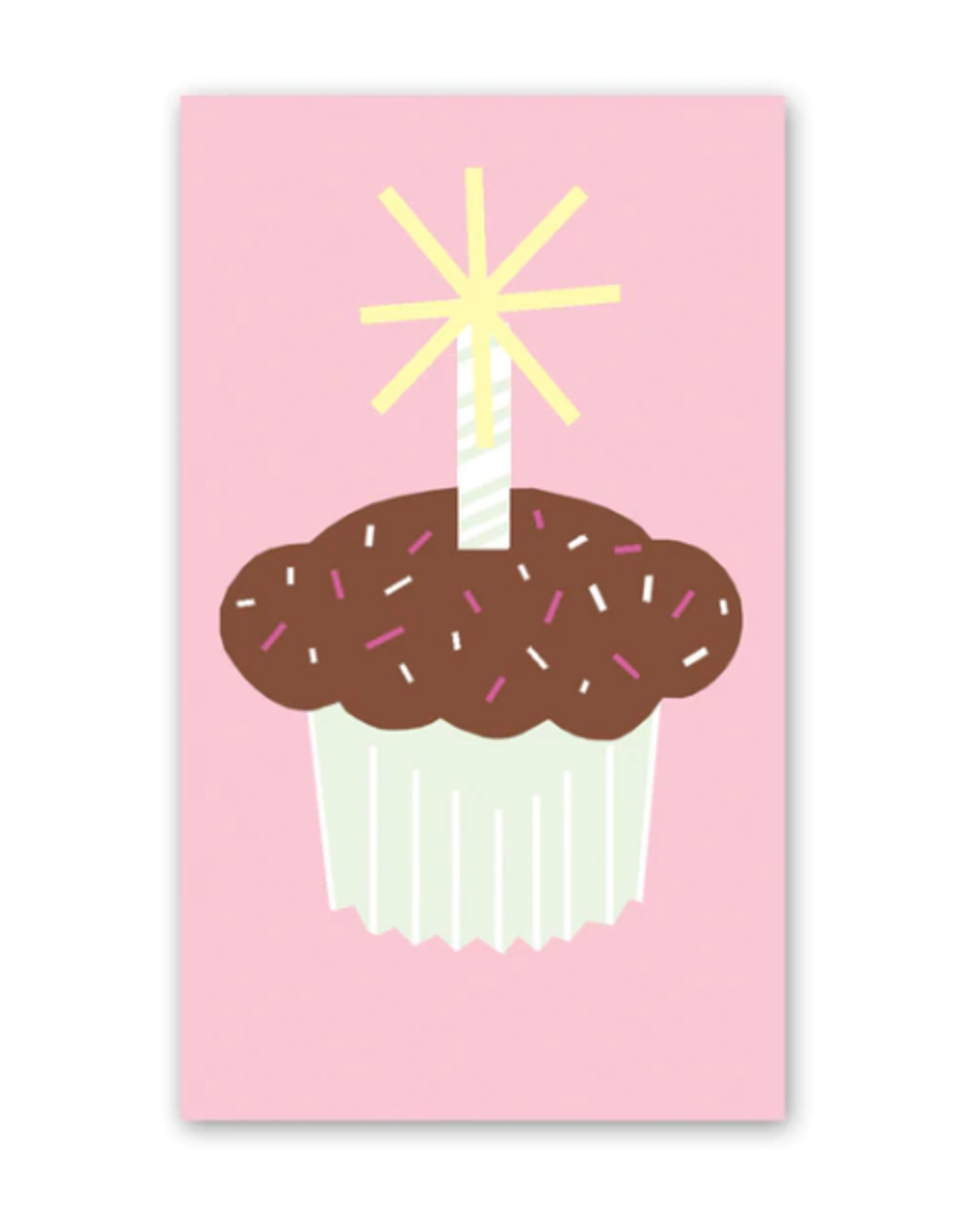 Rock Paper Scissors Enclosure Card: Chocolate Cupcake