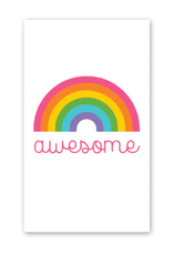 Rock Paper Scissors Enclosure Card: Awesome Rainbow