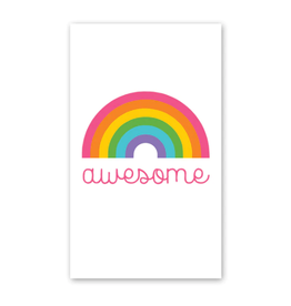 Rock Paper Scissors Enclosure Card: Awesome Rainbow