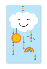 Rock Paper Scissors Enclosure Card: Happy Baby Mobile
