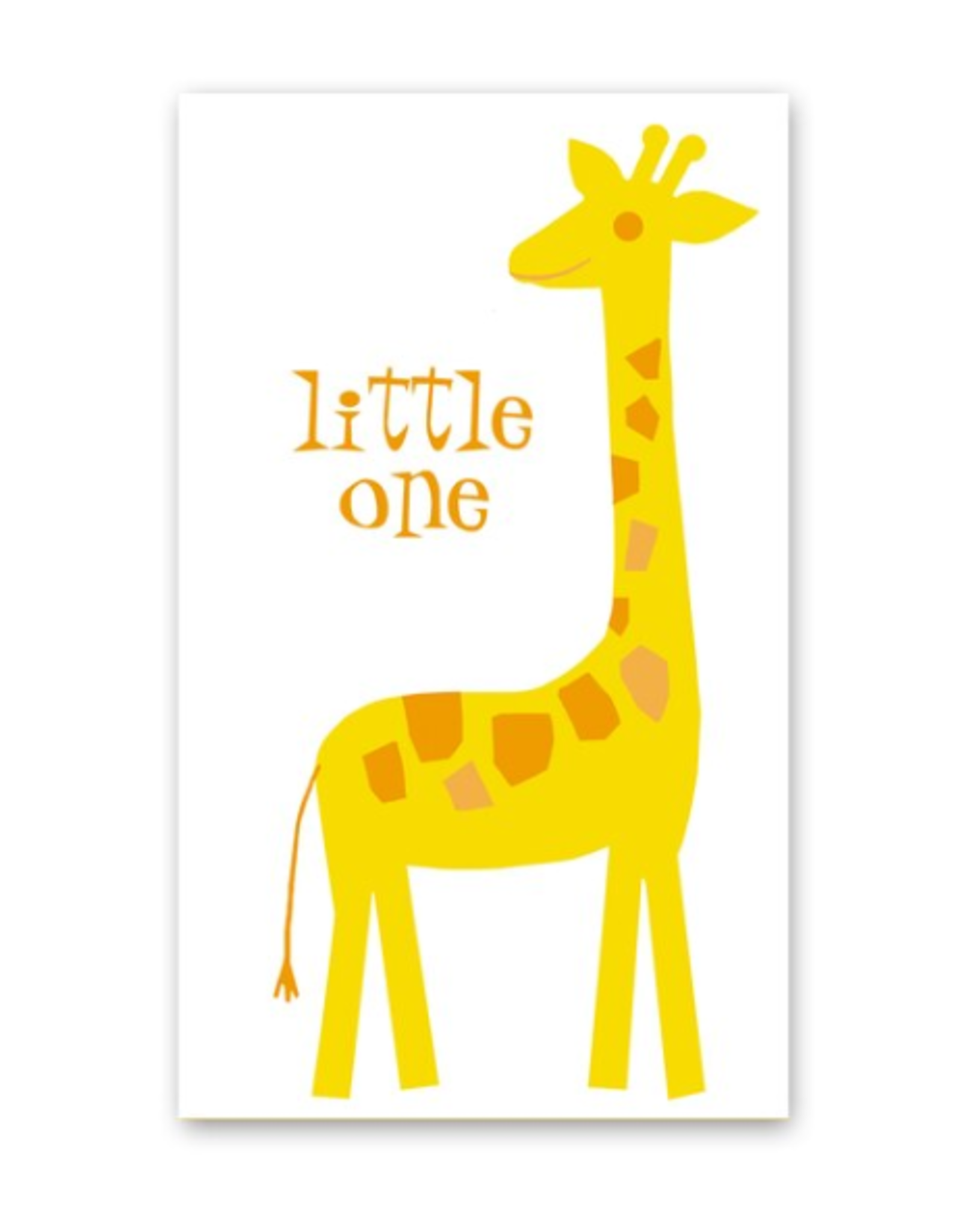 Rock Paper Scissors Enclosure Card: Mod Giraffe