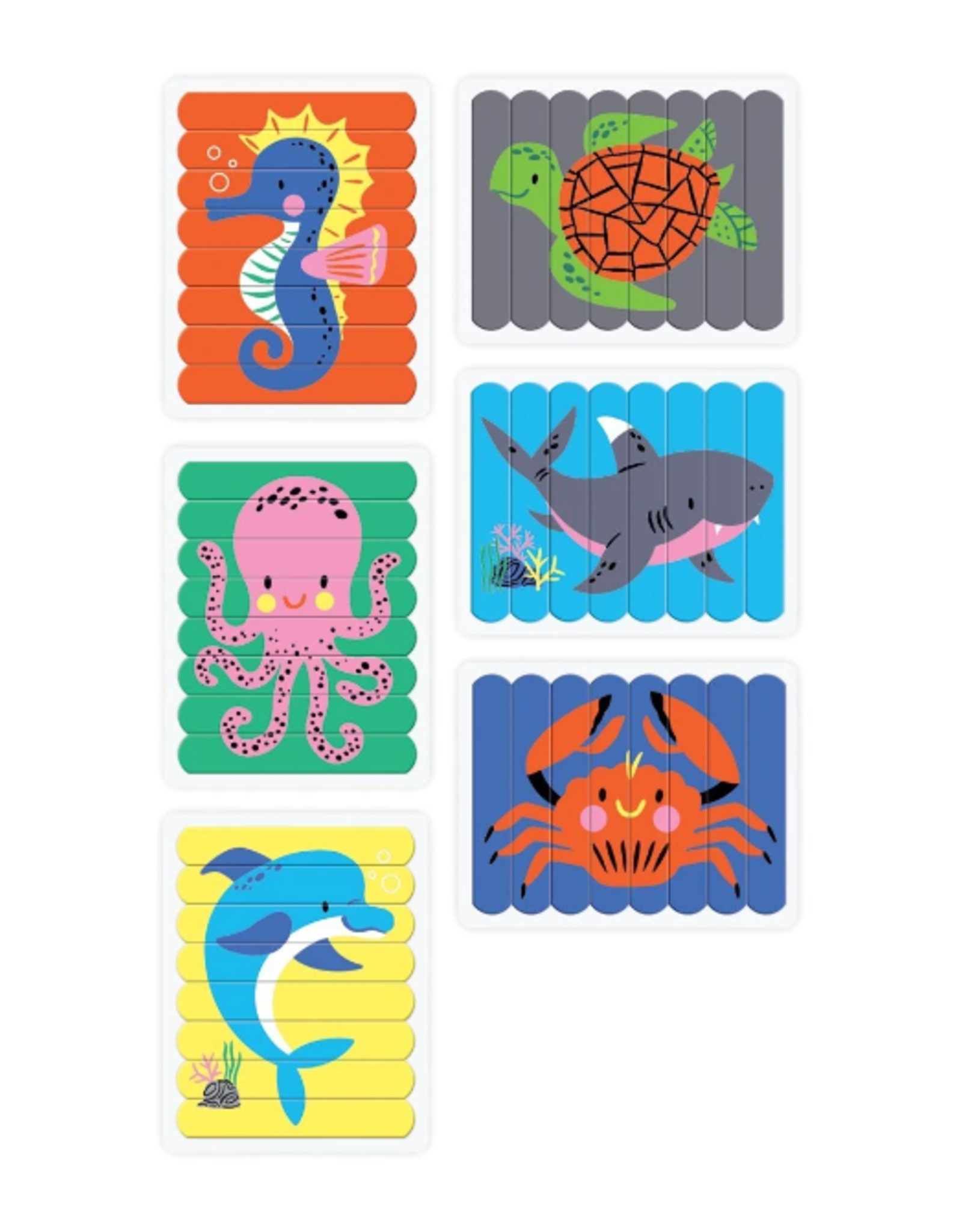 Chronicle Books 24 pc Stick Puzzle: Under the Sea