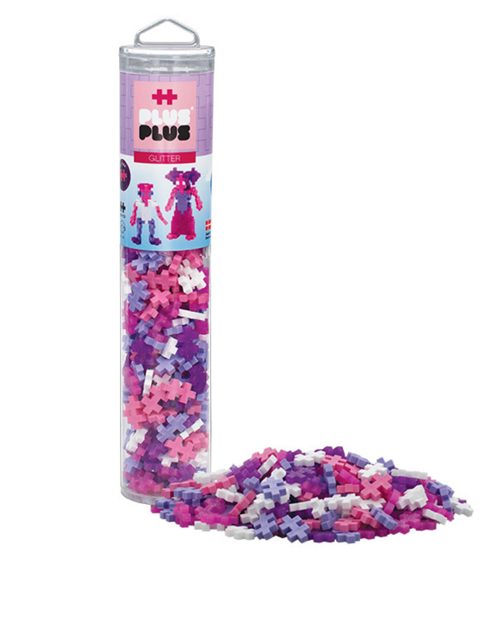 Plus Plus Plus-Plus Tube: 240 pc Glitter Mix