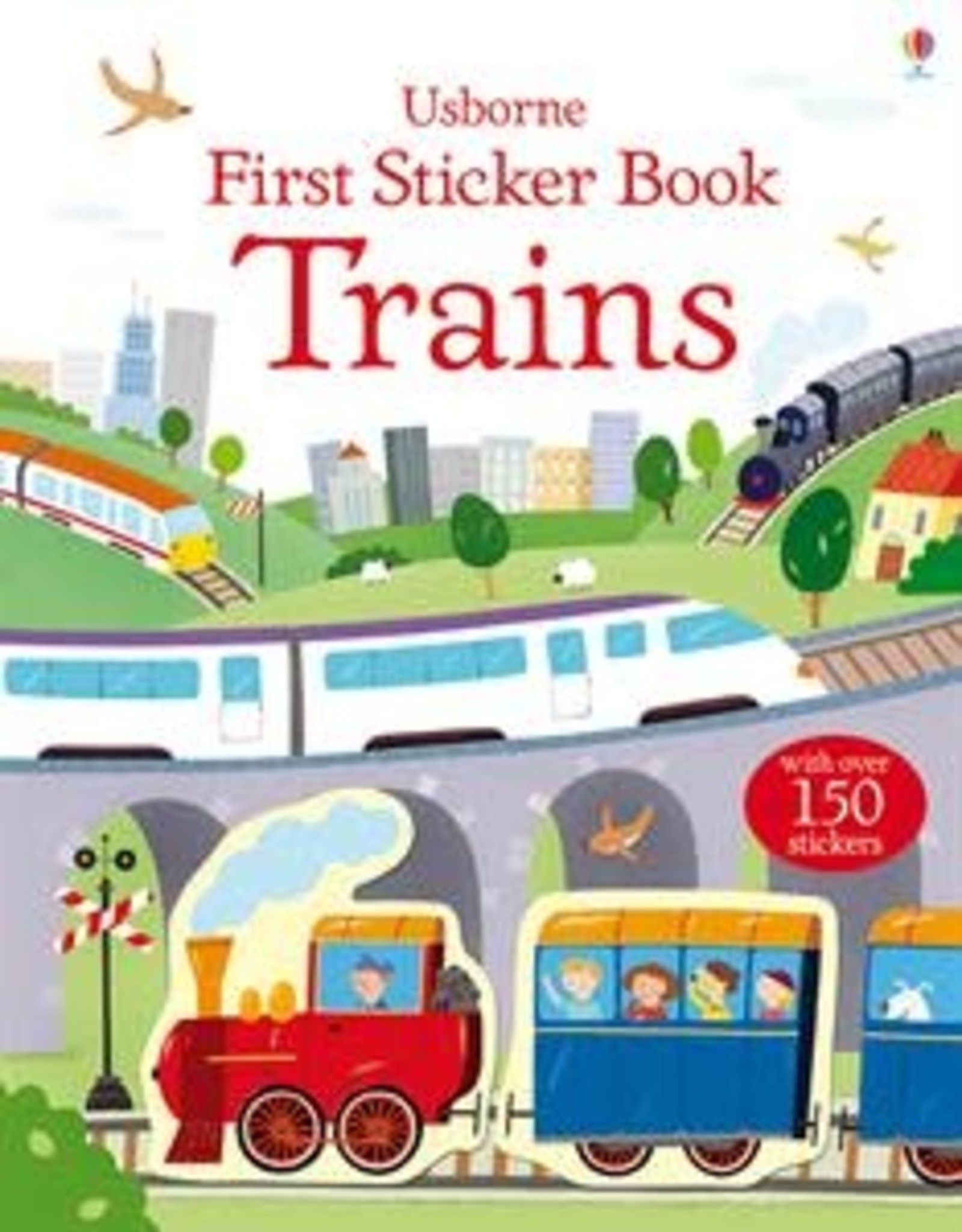Usborne First Sticker Book: Trains