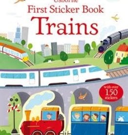 Usborne First Sticker Book: Trains