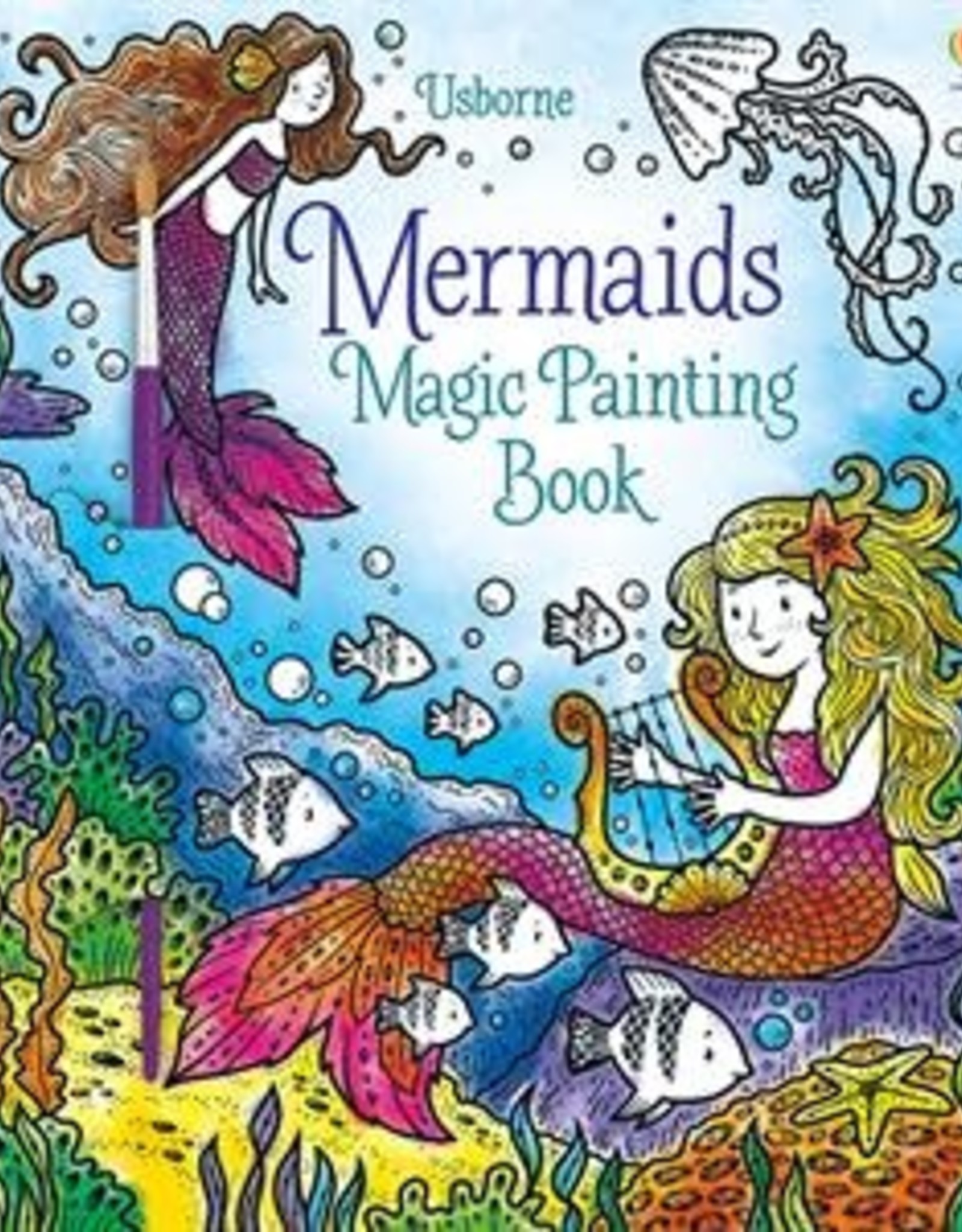 Usborne Magic Painting Mermaid Book