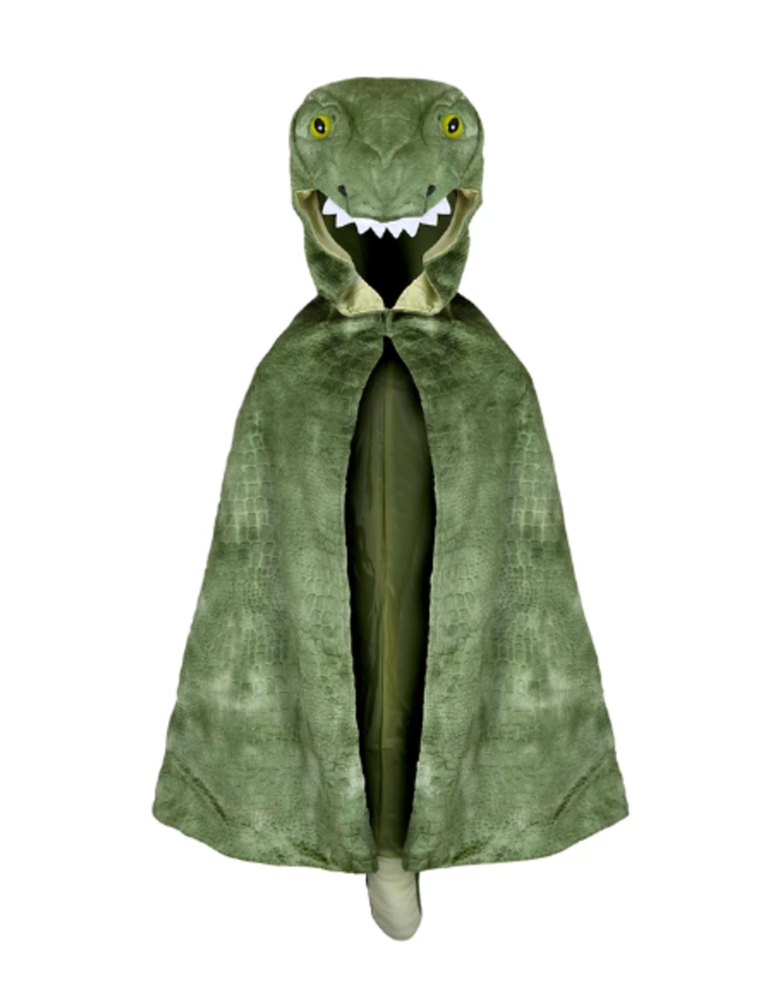 Creative Education T-Rex Hooded Cape: Size 4-5