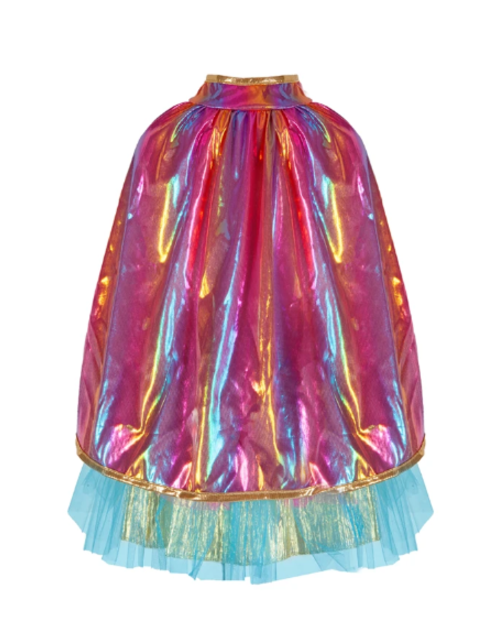 Creative Education Super-Duper Tutu, Cape & Mask Set: Pink/Gold Size 4-6