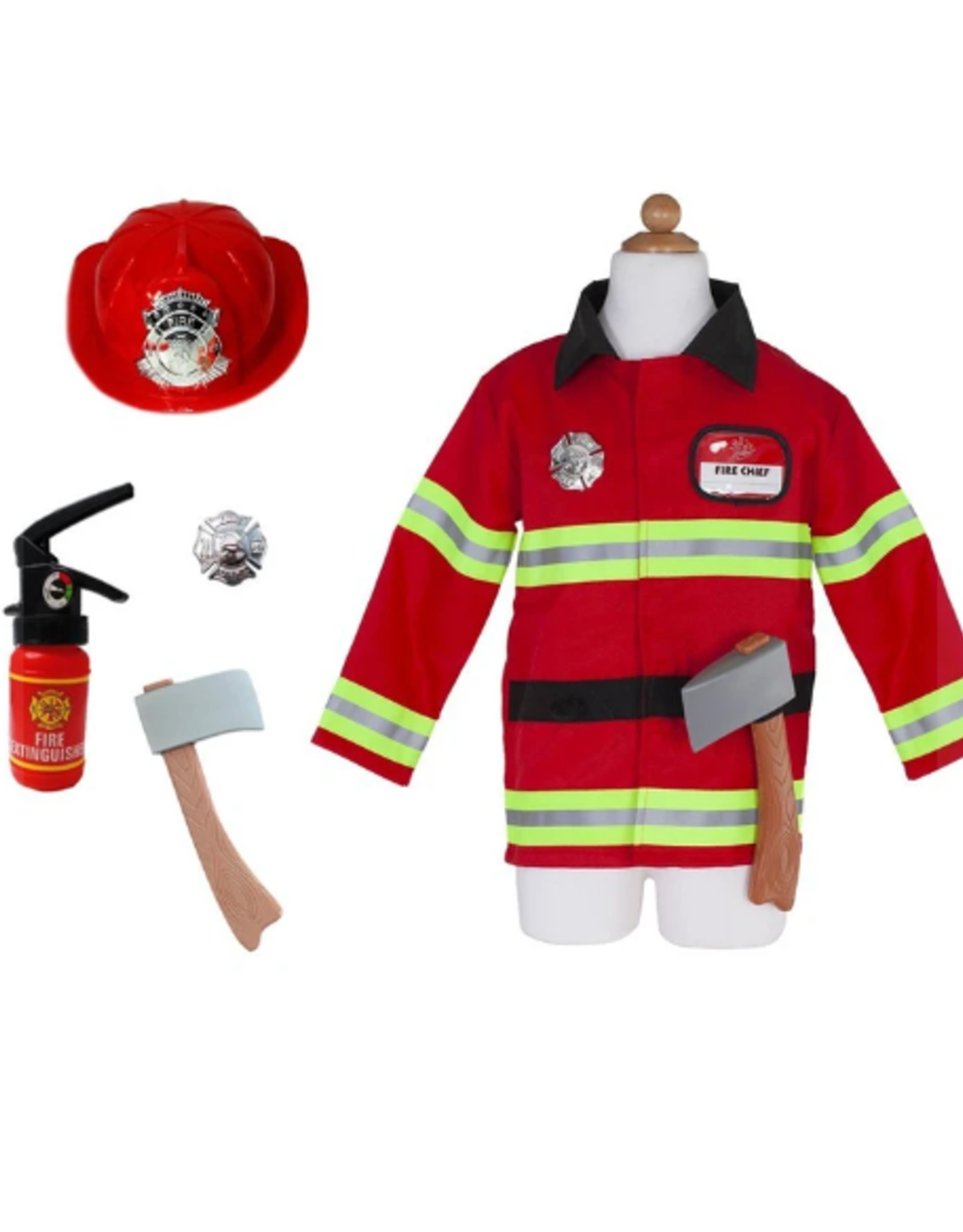 Creative Education Firefighter Set with Accessories: Size 5-6