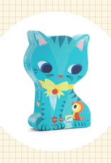 Djeco 24pc Silhouette Puzzles: Pachat And His Friends