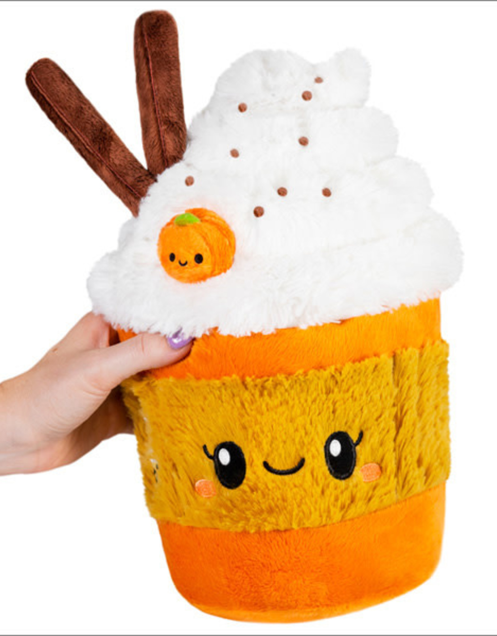 Squishable Mini Pumpkin Spice Latte 13"