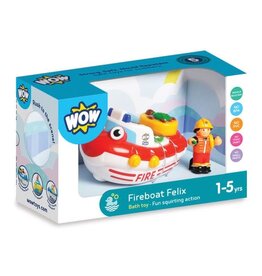 WOW Fireboat Felix (bath toy)