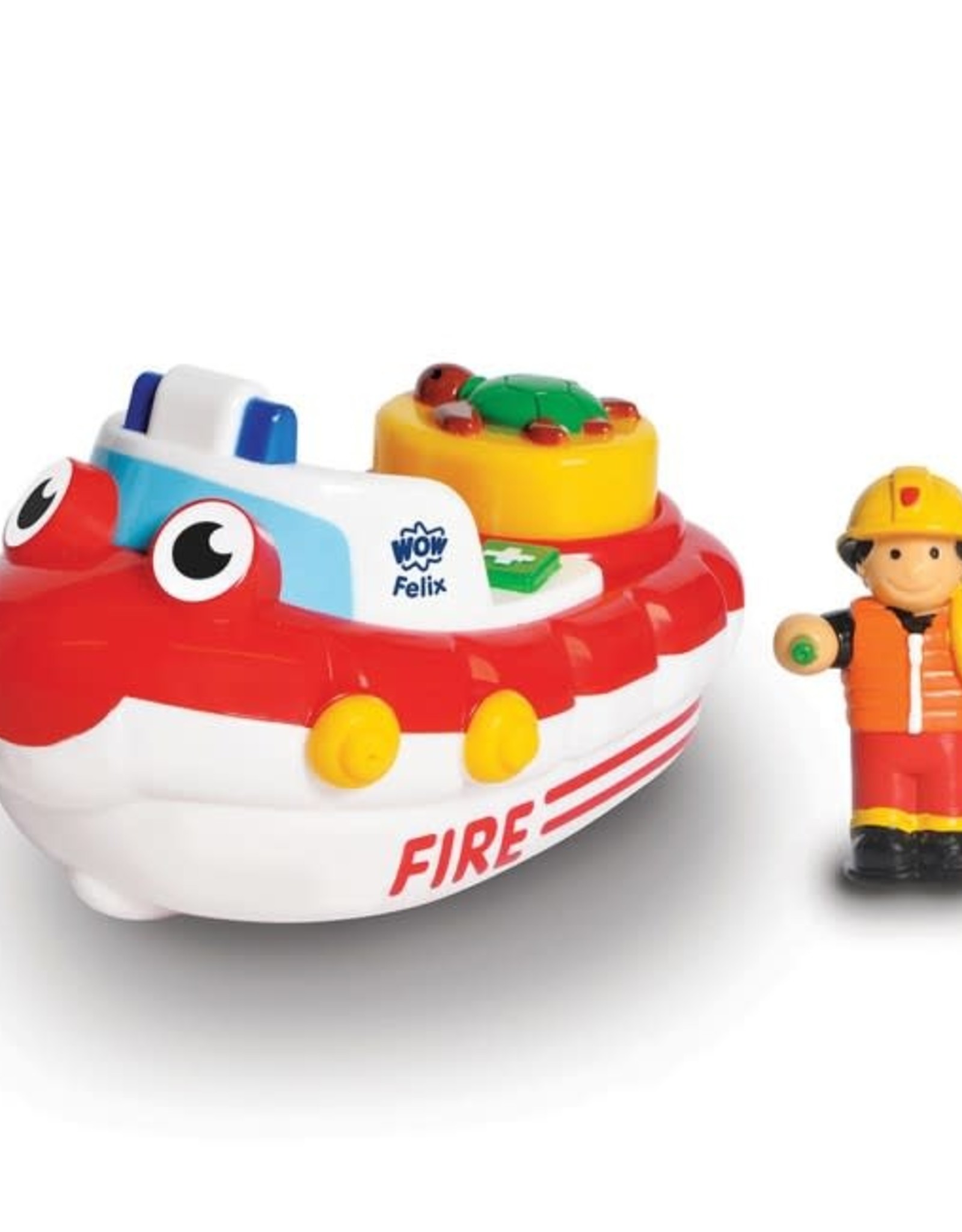 WOW Fireboat Felix (bath toy)