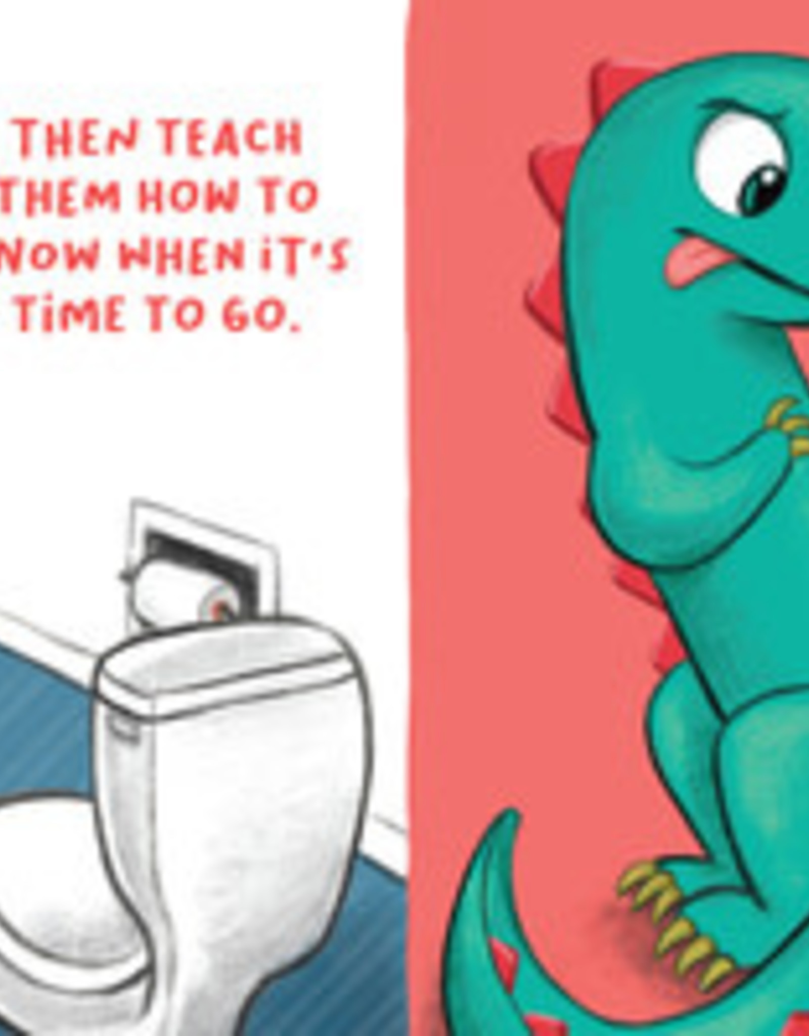 Abrams How to Potty Train a Dinosaur