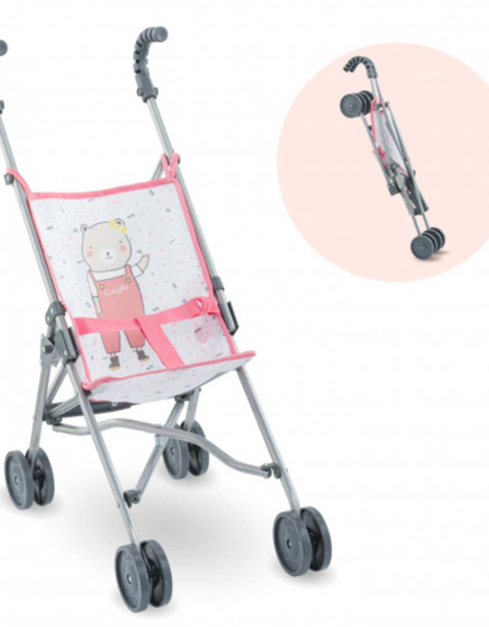 Corolle Umbrella Stroller: Pink