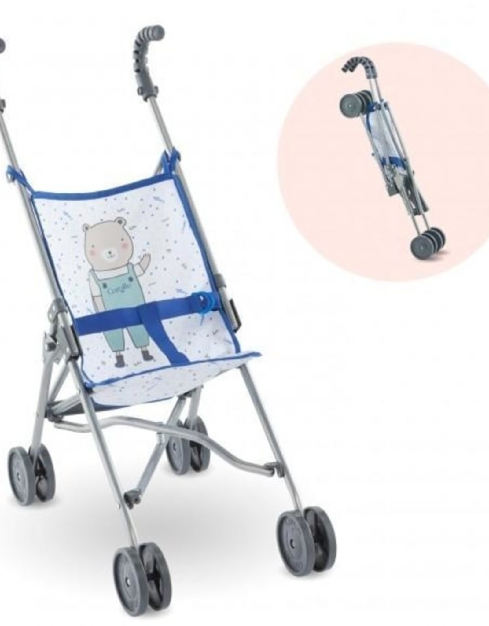 Corolle Umbrella Stroller: Blue