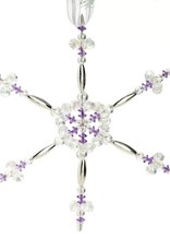 Faber-Castell Beaded Snowflake Ornaments