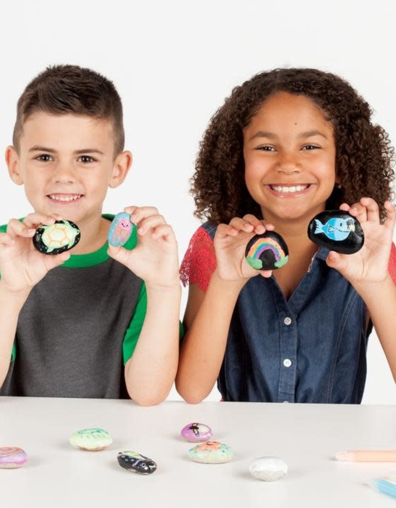 Faber-Castell Glow in the Dark Rock Painting Kit