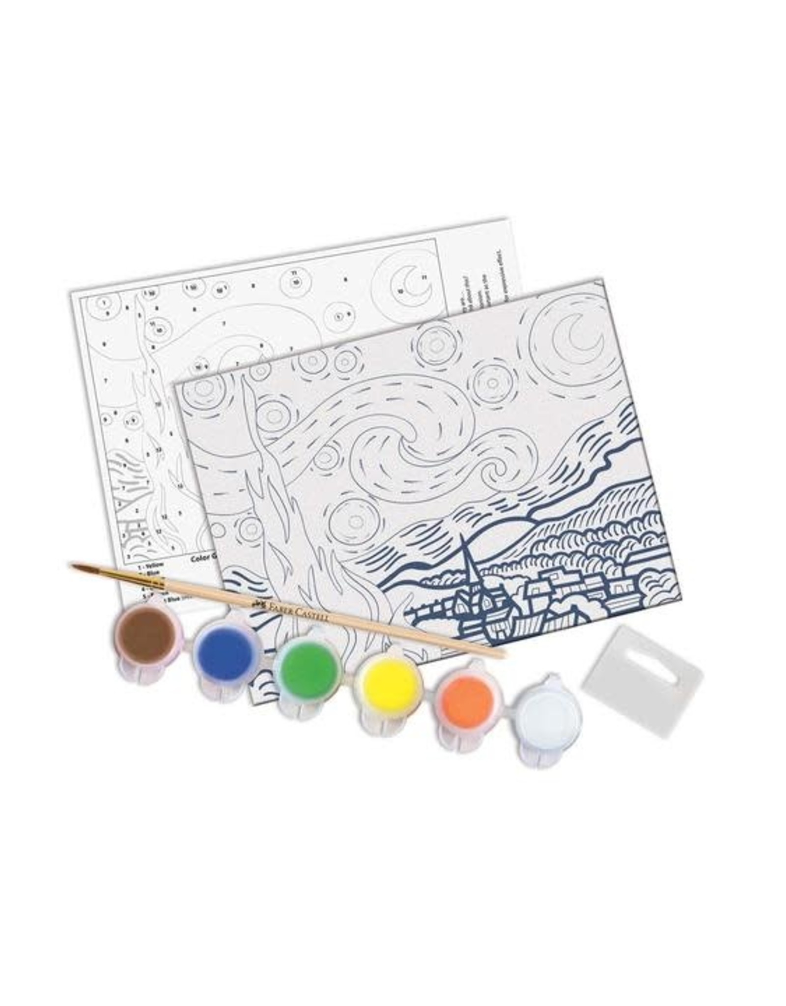 Faber-Castell Paint By Number Museum Series-The Starry Night